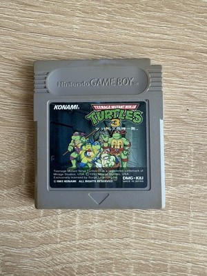 Teenage Mutant Ninja Turtles III 3 Radical Rescue (Nintendo GameBoy, 1993) NTSCJ