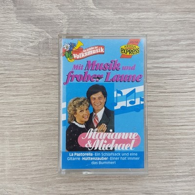 Mit Musik und froher Laune von Marianne & Michael MC Kassette in Hülle