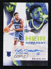 2023 Panini Court Kings Heir Apparent Violet 9/49 GG Jackson II #HA-GGJ Auto 1q7