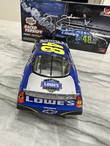 Jimmie Johnson 2006 Brickyard 400 versione corsa vittoria Lowe’s Nascar 1/24 pressofuso - Foto 4 di 5