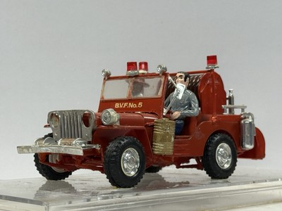 Vintage Built Fire Apparatus Jeep