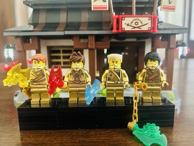 LEGO NINJAGO CUSTOM SEASON 3 GOLDEN REBOOTED SUITS Kai, Jay, Zane, And Cole