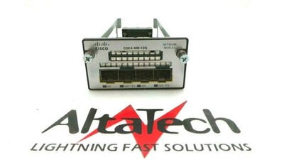 Cisco C3KX-NM-10G Catalyst 10GB SFP+ Network Module - Fully Tested - Fast Ship