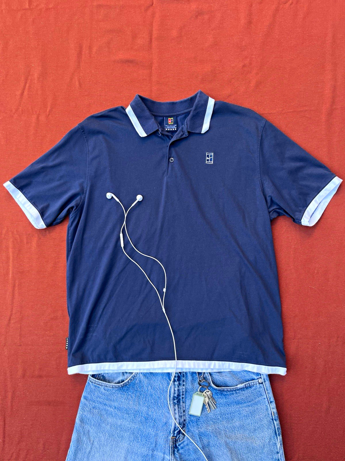Vintage Nike Alpha Project 1999 Y2K Tennis Polo Mens L