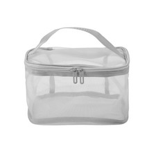 1 Pc Large Capacity Makeup Bag for Vacation Business Travel Gray