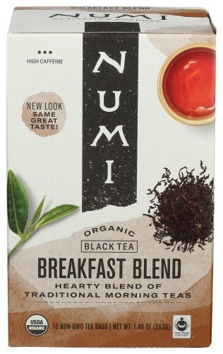 Чайная смесь Numi Teas для черного завтрака 18 пакетиков 2190₽