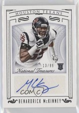 2015 National Treasures Rookie Signatures 13/99 Benardrick McKinney Auto 5x8