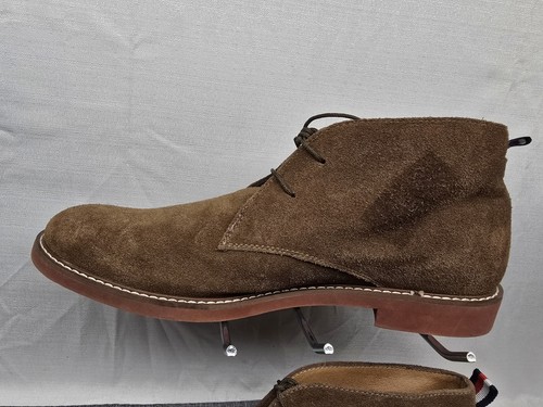 Scarpe uomo Tommy Hilfiger GERVIS camoscio marrone medio 9 M. - Foto 7 di 7