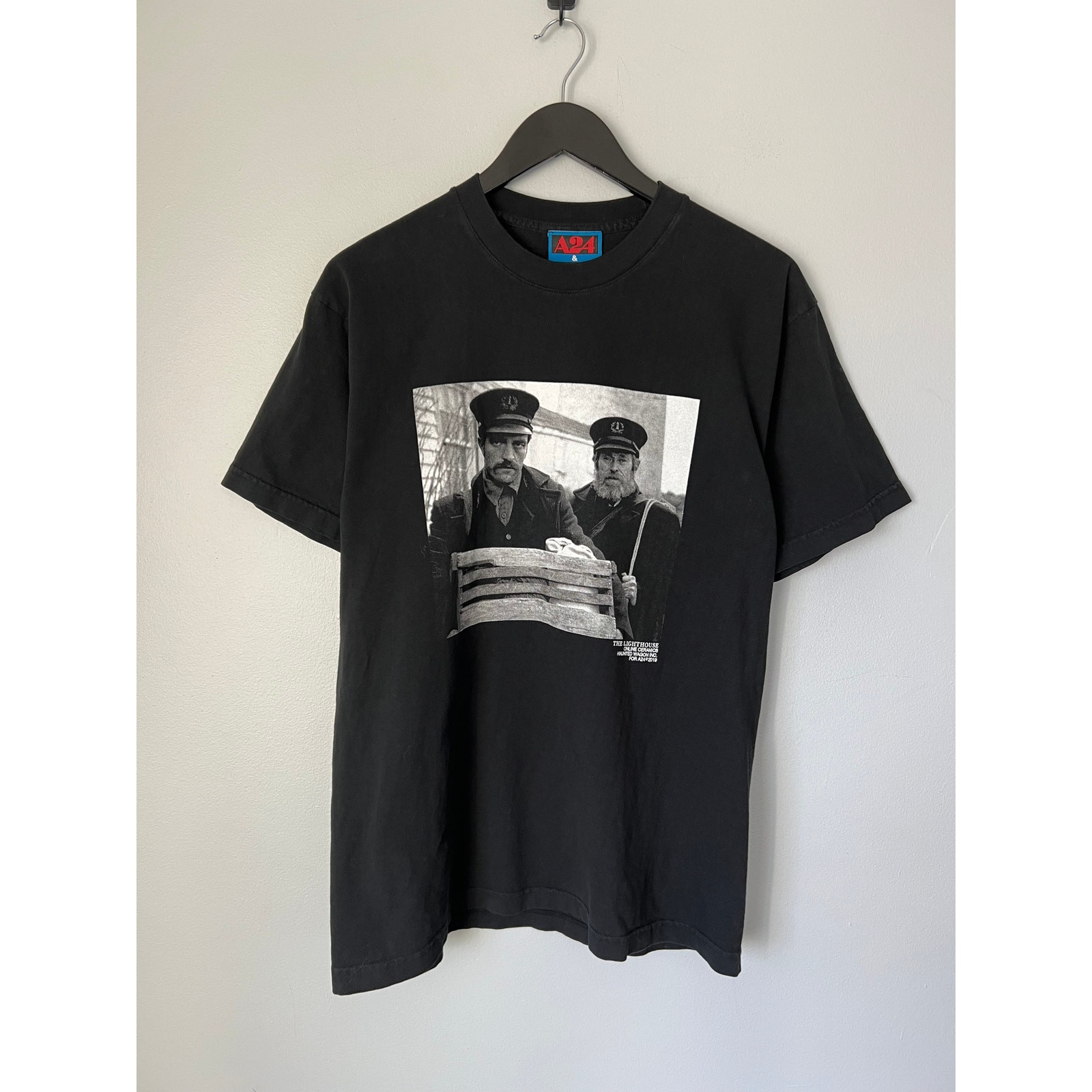 A24 The Lighthouse Black Tee by Online Ceramics - Size Medium-image
