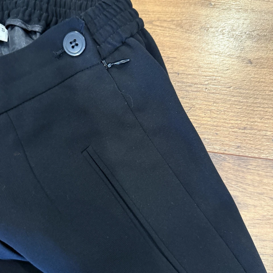 Calça social Josephine Chaus preta feminina fecho com zíper e 18 forradas com zíper lateral - Imagem 2 de 4