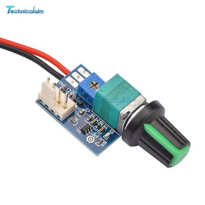 DC 12V PWM Fan Governor Speed Control with Knob 4-Wire Switch Fan Regulation