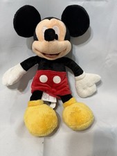 Disney Store Original Authentic Genuine Mickey Mouse Plush Toy 14" P1