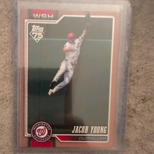 2026 Topps Series 1 Jacob Young Gold Parallel /2026 #210 Washington Nationals