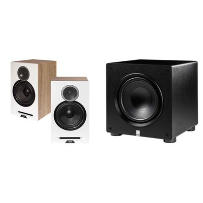 Elac DBR62-W - Debut Reference 6.5'' Bookshelf Speakers - White, Pair and Elac...