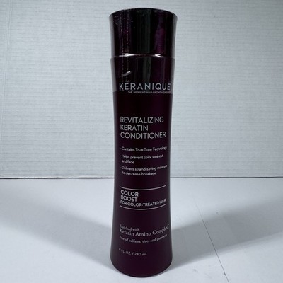 Keranique Revitalizing Keratin Conditioner Color Boost 8oz New