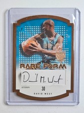 David West Hornets 04-05 Skybox Limited, Rare Form Auto, /149 ✍️