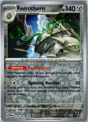 Ferrothorn 128/182 Paradox Rift Reverse Holo Uncommon