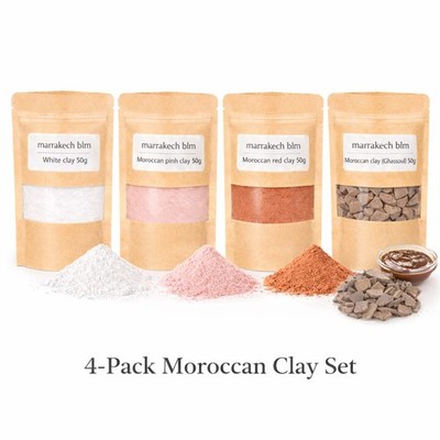 Moroccan Glow Clay Pack (4-in-1 Hautpflegeset)