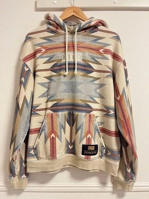 Kith x Pendleton Hoodie Parka Multicolor Aztec Pattern Limited Edition Size M