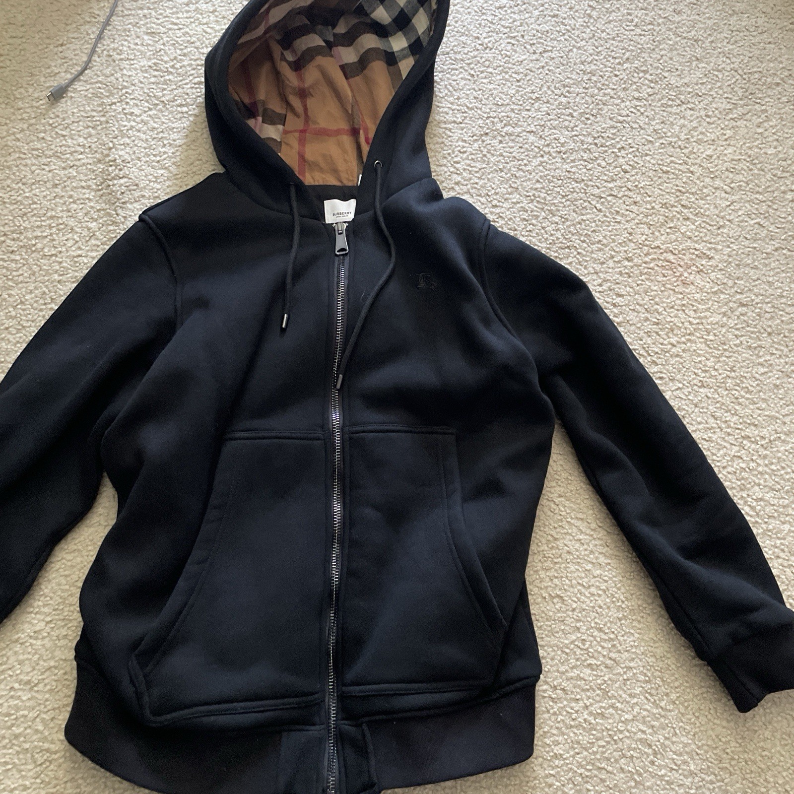 London Burberry Zip Up 1 Of 1