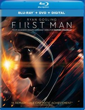 First Man Blu-ray Ryan Gosling NEW