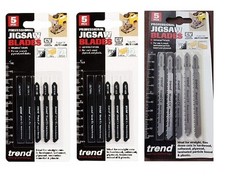 Trend  JIGSAW BLADES JB/T119B x 10 Pcs JB/T101BR DOWNCUT x 5 pcs