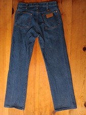 Vtg 80s Wrangler 13MWZPW Cowboy Cut Jeans Original Fit Men 31x30 Blue USA Made