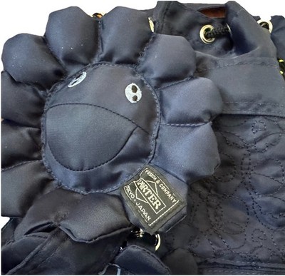 HEAD PORTER x Takashi Murakami 2Way Tool Bag Navy Black 85th