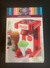 Nostalgia Electronics Snow Cone Maker Coca Cola  New in Box Great Gift Idea
