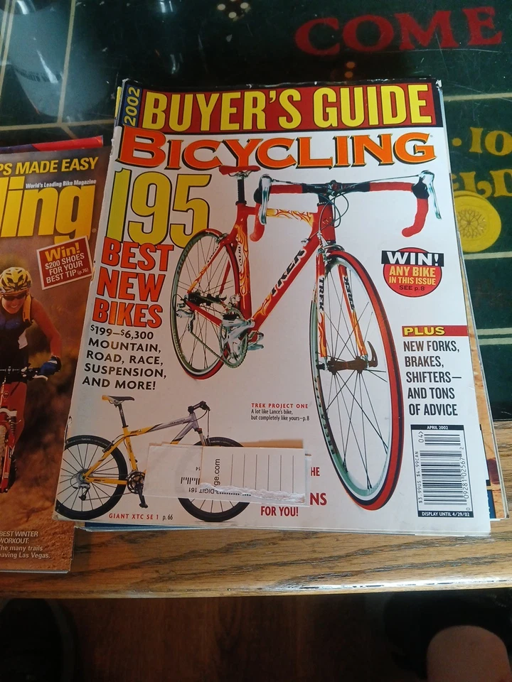 Complete Year Vintage 2002 Bicycling Magazine 11 Issues  - Image 4 of 4