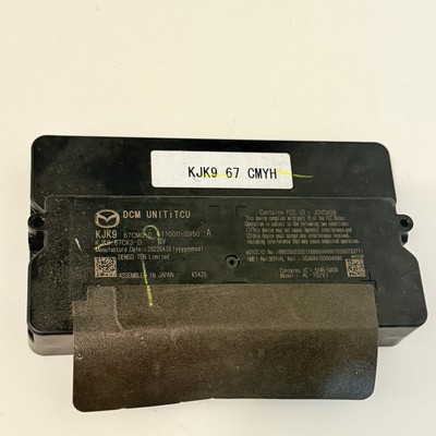 2022 MAZDA CX-5 DATA COMMUNICATION CONTROL MODULE TELEMATICS OEM  KJK967CM0-D