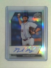 2026 Leaf Metal Baseball - Auto - Autograph - Mavrick Rizy #5/10
