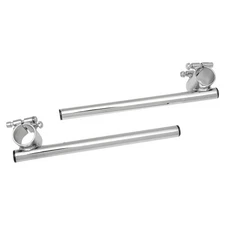 Emgo 7/8in. Steel Clip-on Handlebars - 36mm - Chrome - 23-93135
