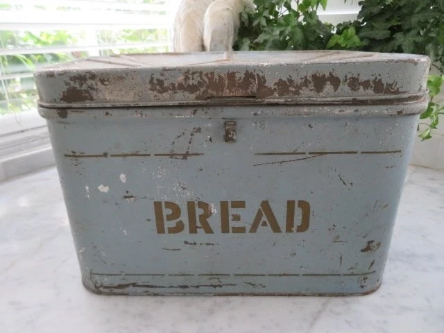 Blue Bread Box for sale | eBay