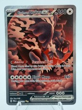 Pokemon Bloodmoon Ursaluna ex - 168/131 - SV: Prismatic Evolutions (PRE) NM/M on eBay