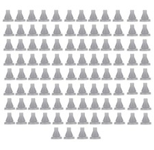 100pcs Silicone Nozzles for Shower Head Replacement Parts 4mm Opening Size