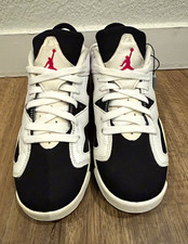 Jordan Air Jordan 6 Low Leather Sneaker White/Black/Red Kids US 7 MPN