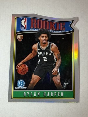 2025-26 Bowman Chrome Dylan Harper Rookie of the Year Favorites REFRACTOR (RC)