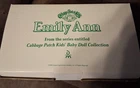 Cabbage Patch Kids Emily Ann Porcelain Baby Doll Collector 1998 Box