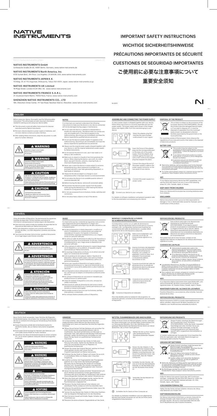 Native Instruments Komplete Kontrol M32 Controller Keyboard, 6.57 x 18.7 x 1.96