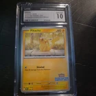 Pikachu 214 Black Star Promo Illustration Contest 2024 CGC 10