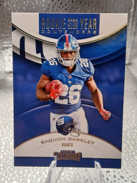2018 Panini Contenders - Rookie of the Year Contenders Saquon Barkley #RYA-SB