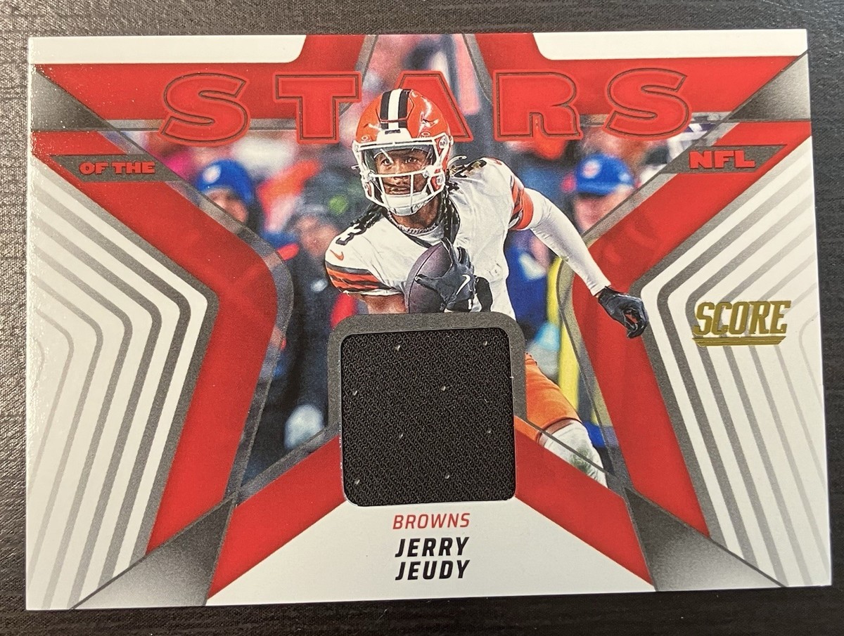 JERRY JEUDY 2025 Score Stars of the NFL Jersey Relic #SNJ-JJY