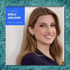 Emily Arlook 2026 Wall Calendar 12-Month Celebrity Photo Calendar