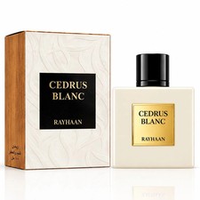 Cedrus Blanc Eau de Parfum Spray 100ml 3.4 oz by Rayhaan