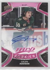 2021-22 Upper Deck MVP Rookie Magenta Auto Calen Addison #221 Auto 03uh