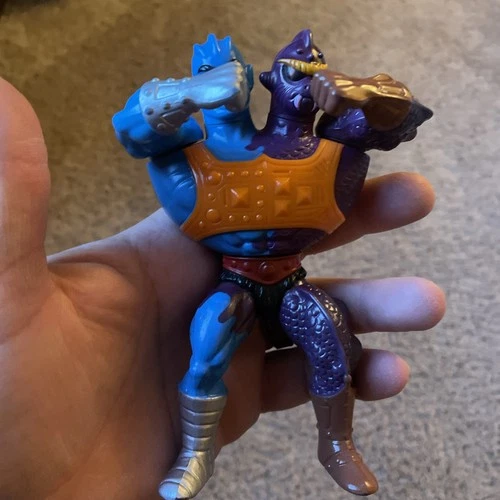 New ListingVintage Mattel Masters of the Universe 1984 Two Bad He-Man Replaced Leg Band