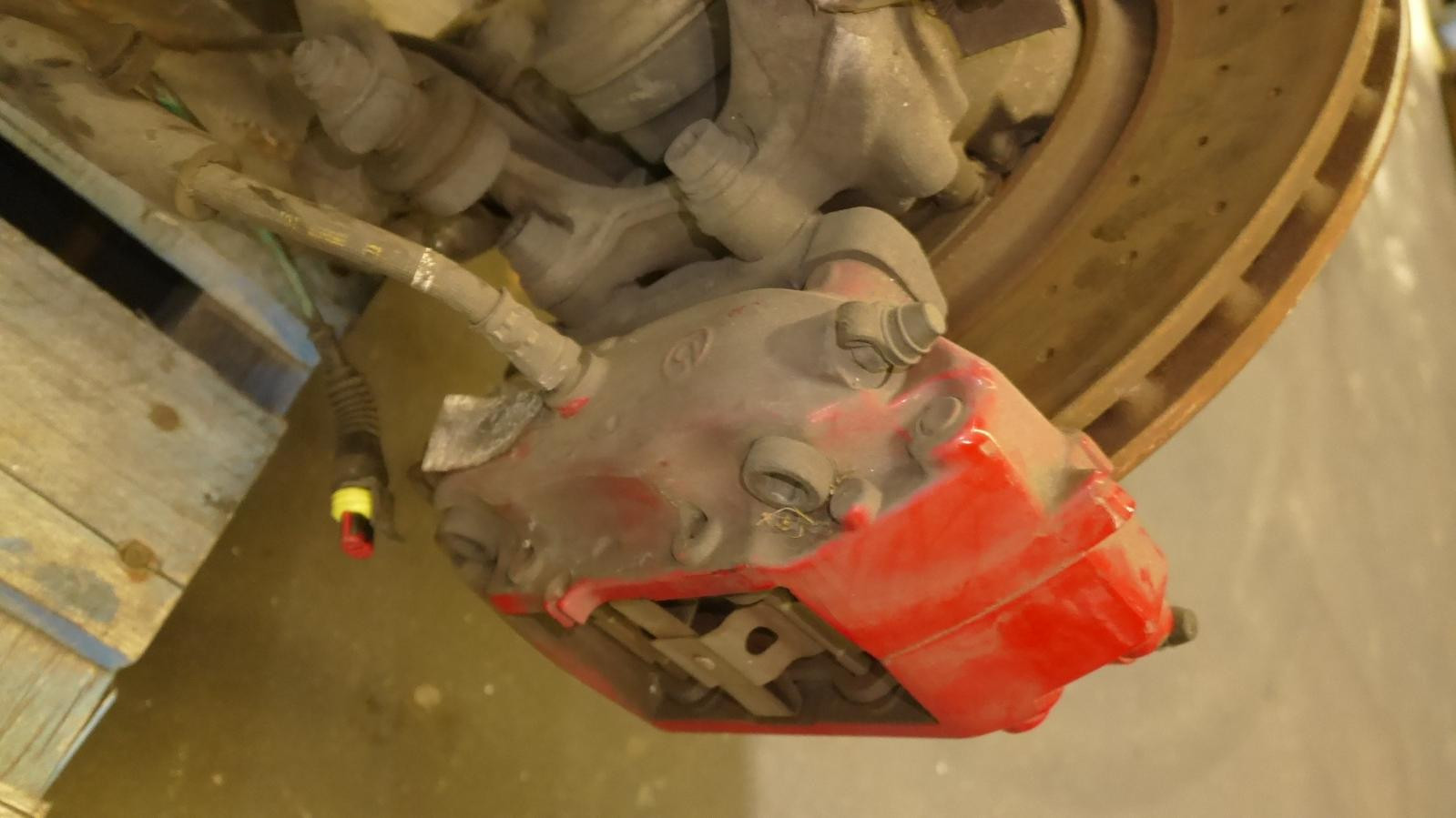 2008 Maserati Granturismo CALIPER LEFT REAR 4 PISTON 10/2007-01/2017 632258 image 6