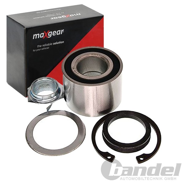 Maxgear RADLAGER-SATZ Hinten Passend FüR CitroËN AX Saxo Visa Xsara ZX Dacia SOL-image
