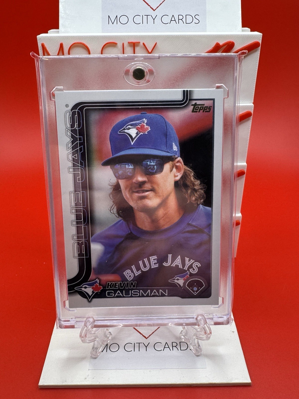 2025 Topps Series 1 #88 Kevin Gausman Golden Mirror Image Variation Blue Jays